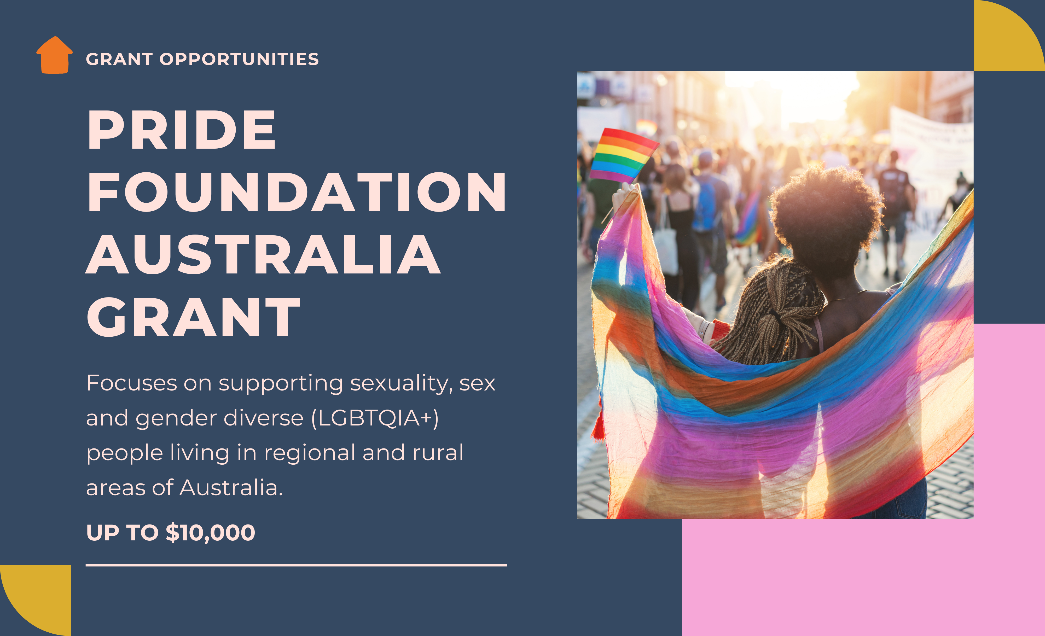 Read more about the article Pride Foundation Australia Large Grant Round