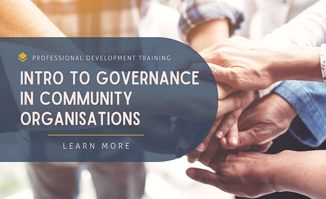 Intro to Governance in Community Organisations